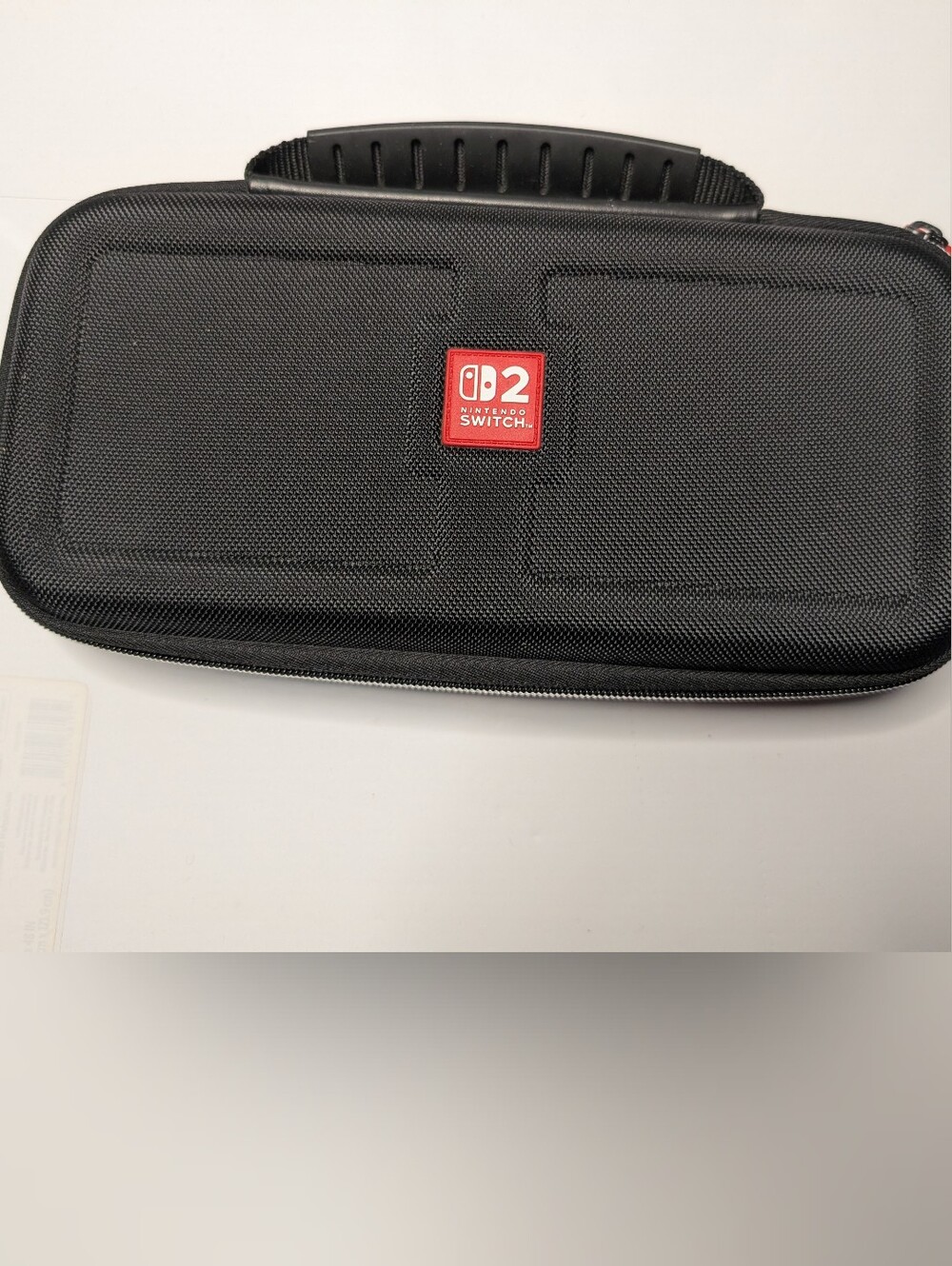 Nintendo Switch Travel Case with Red Logo - Black